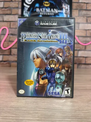 Phantasy Star Online Episode III: C.A.R.D. Revolution Nintendo GameCube Original
