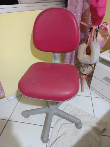 Cadeira rosa