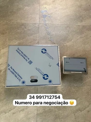 Calha umida de inox+ porta sabao com tampa novos