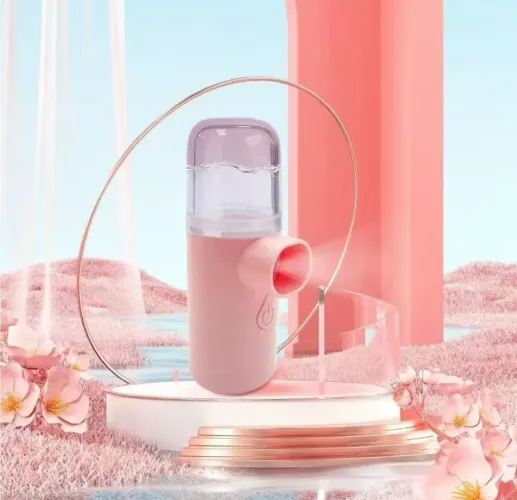 Nebulizador Ocular Portátil USB Hidratante Olhos Nano Spray Facial