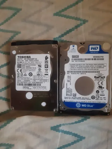 Hd de notebook 2.5 pra reparou ou peças