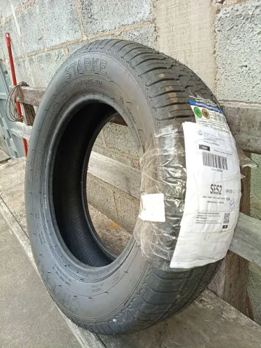 Pneu Remold 195/65 R15 Starke Novo - Sem Uso