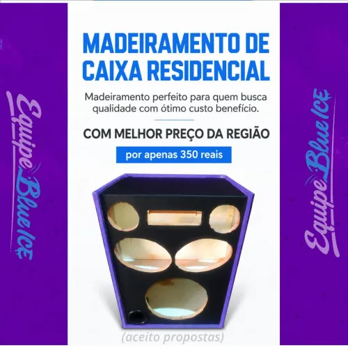 MADEIRAMENTO DE CAIXA RESIDENCIAL (NOVO)