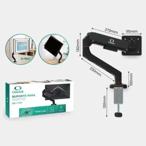 Braço Articulado para Monitor