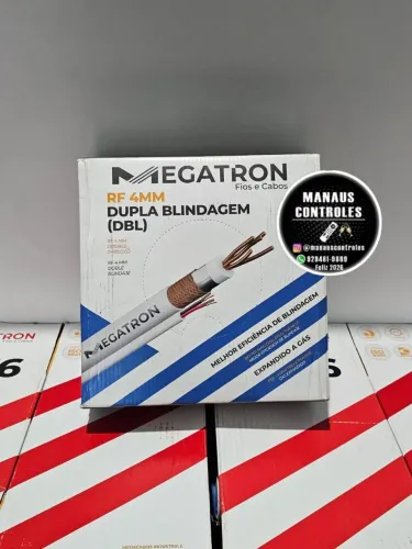 Cabo de 100 metros blindado ( coaxial) R$120,00