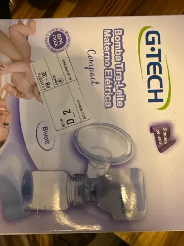 Bomba tira leite materno elétrica G?tech 