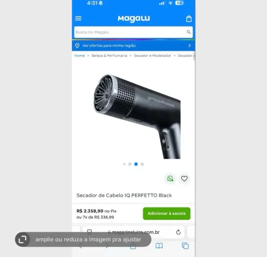 Secador IQ perfetto GAMA ITALY
