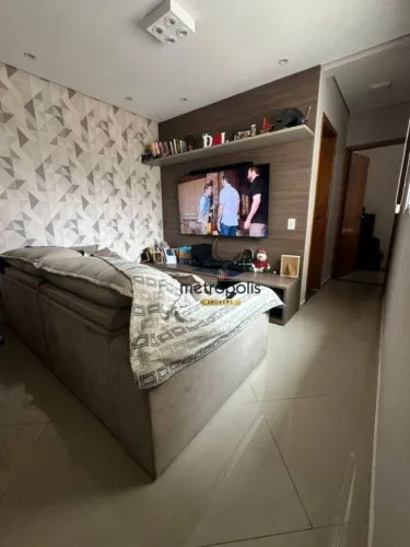 Cobertura com 2 dormitórios à venda, 112 m² por R$ 680.000,00 - Vila Eldízia - Santo André