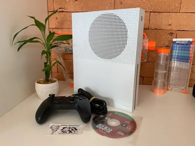 Xbox One S 1TB + Jogos ( Red Dead, etc.. )- PROMOÇÃO - Semi Novo - Revisado c/ Garantia!!!