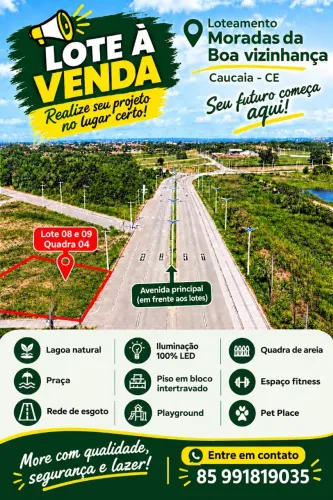 Lotes na Caucaia (proprietário)
