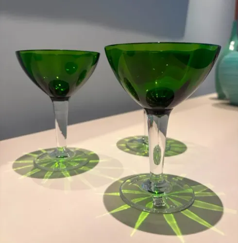 Jogo de Taças para Champagne em Cristal Hering - 12 taças