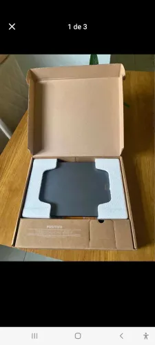 Notebook Positivo com acessórios