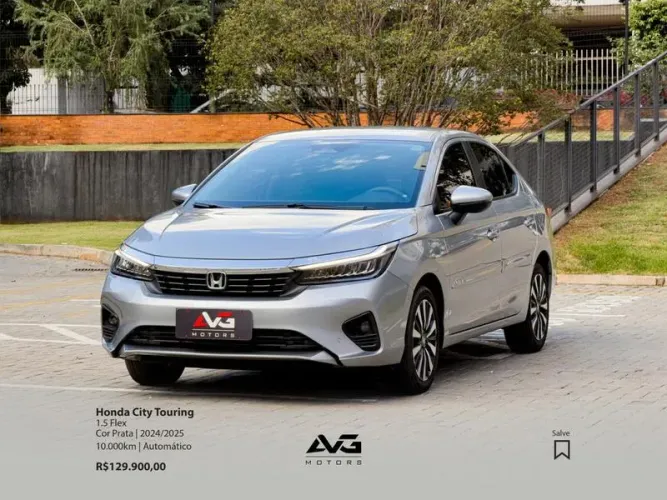 Honda City Sedan Touring 1.5 Flex 16V 4P Aut. 2025