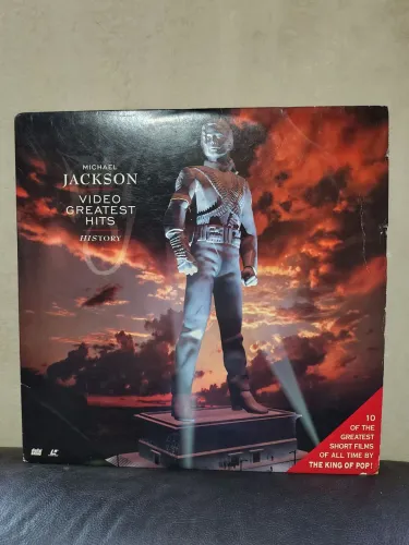 Laser Disc Importado Michael Jackson History