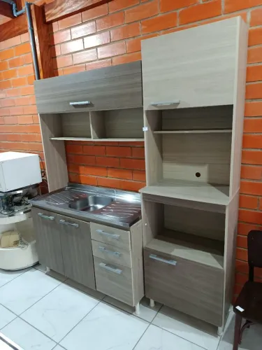 Cozinha Completa com Pia de Inox - Entrega Gratis em Jaraguá 