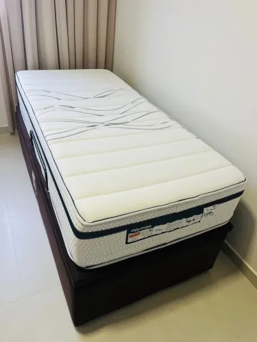 Cama solteiro - baú