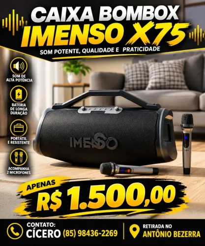 BOMBOX IMENSO X75 