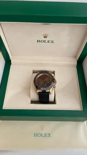 ROLEX DAYTONA ÁRABE FUNDO CHOCOLATE NOVO