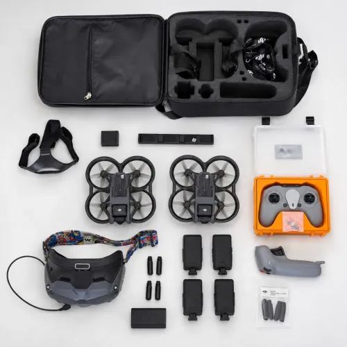 DJI Avata FPV completo com 2 drones, Goggles V2, 4 baterias e Anatel