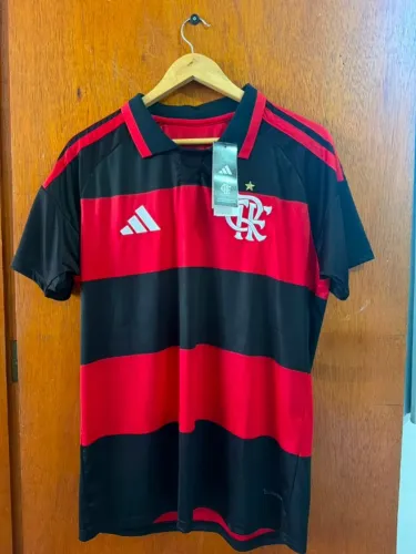 Camisa Adidas Flamengo I Rubro Negra 26/27