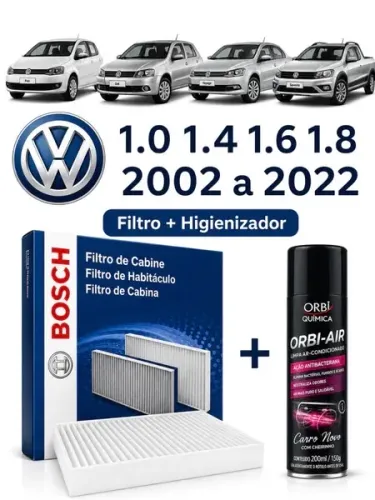 Filtro Ar Condicionado Higienizador 