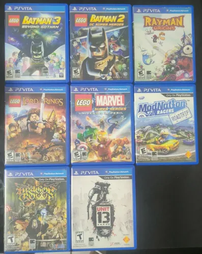 Jogos de Ps vita!!