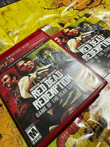 Red Dead Redemption GOTY PS3 Original + Manual + Mapa Faroeste Zumbi