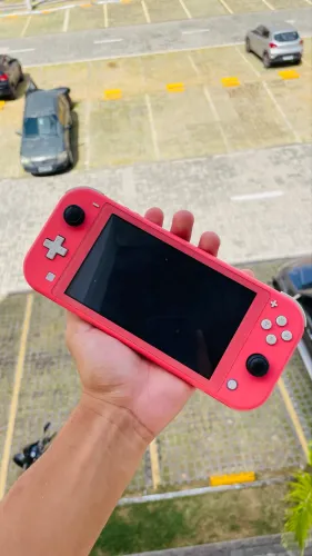 NINTENDO SWITCH DESBLOQUEADO(descrição)