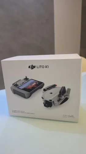 DJI LITO X1 NOVO COM KIT FLY MORE E CONTROLE NA TELA (RC 2)