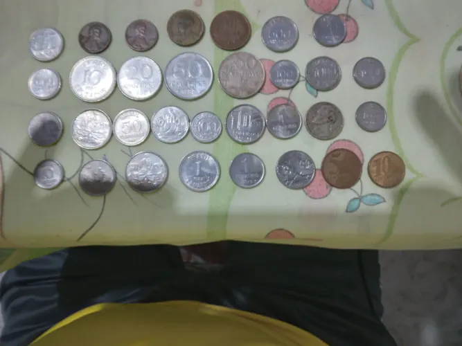 Moedas antigas 