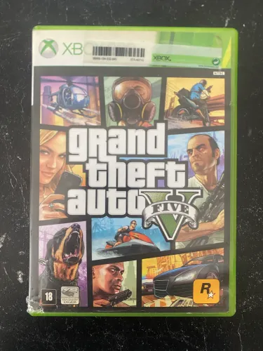 GTA V - Xbox 360 (Original com Mapa)