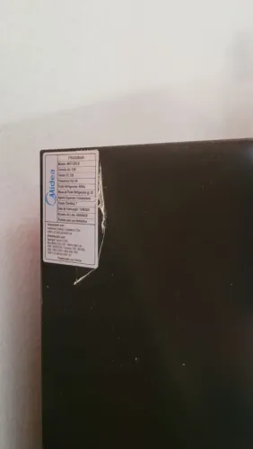 Frigobar Midea 124L Black Edition (MRC12B2-B) - Funcionando Perfeitamente