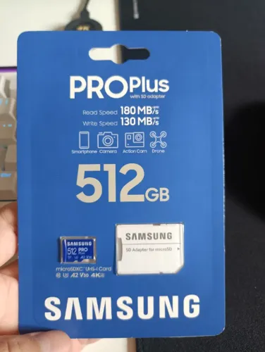 MicroSDXC Samsung Pro Plus 512gb