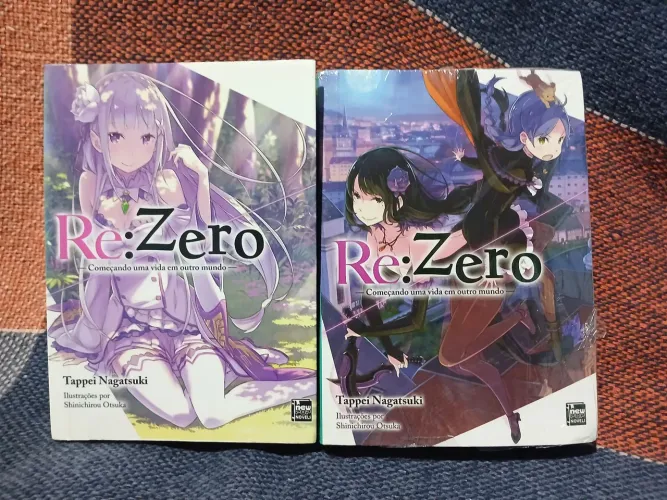 Re Zero vol.9 e 12(Novo)!