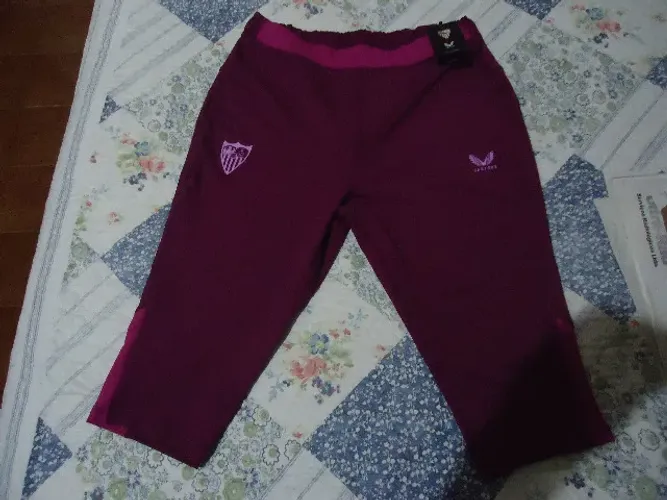 castore - bermuda do sevila canelada - tam xxl - nova, na etiqueta - original - importada
