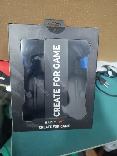 Fone Headset Gamer Havit Novo - Lacrado na Caixa - Entrego