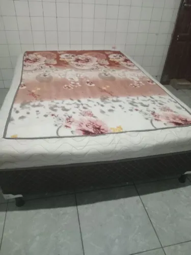 Cama box espuma casal