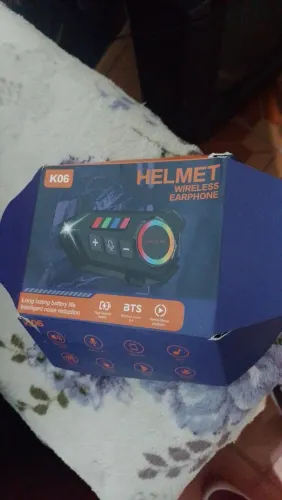 Vendo fone de capacete