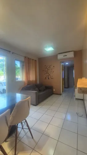 Apartamento de 3 quartos mobiliado no cond. Vivenda do Rio Negro, Santo Antônio, Manaus-Am