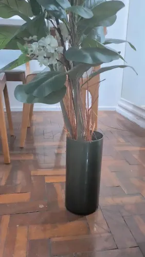 Vaso de Planta artificial 1 metro e 25 ctm