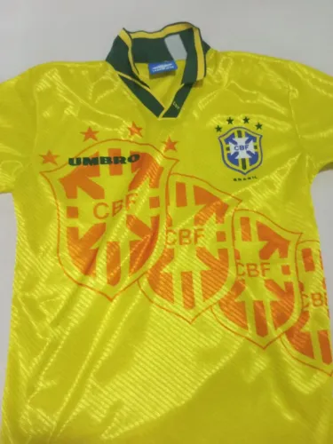 Camisa OFICIAL do Brasil 1994 Umbro tetra rumo ao hexa