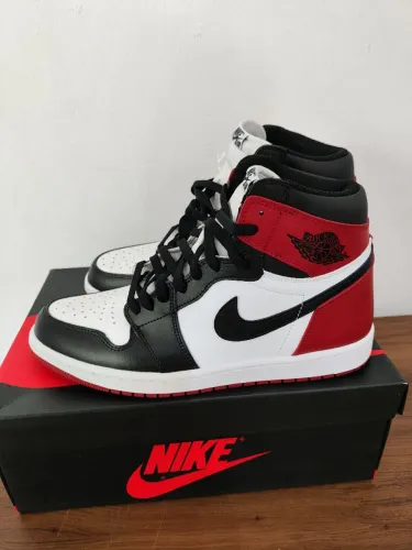 Air Jordan 1 High Black Toe 41BR Novo nunca usado