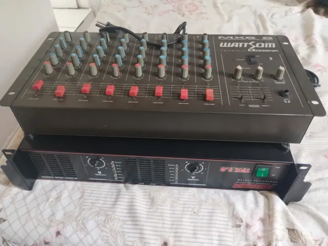 Mesa de som 8 canal