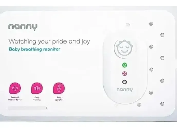 Monitor De Respiração Para Bebês Nanny Bm02 (Usado)