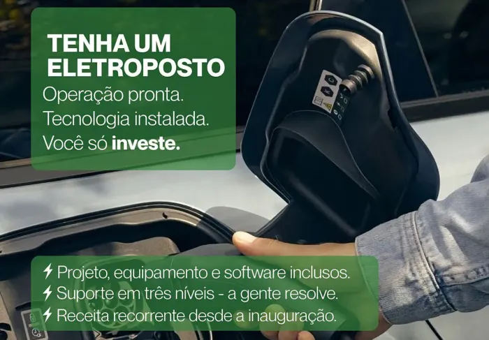 Eletroposto já é tendência quer saber mais chama aqui !! 