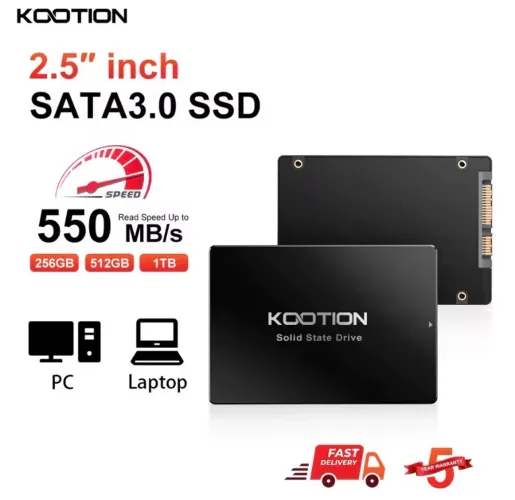 Ssd Kootion 512gb 2.5 Ssd Sata 3 Lacrado 