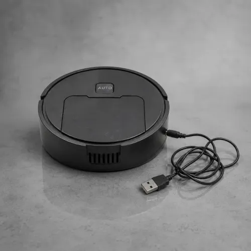 Mini Robô Aspirador de Pó com Cabo USB Usado