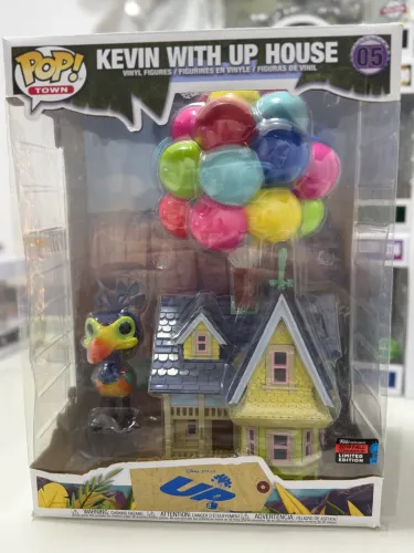 Funko Pop Kevin with Up House #05 (detalhe na caixa) 
