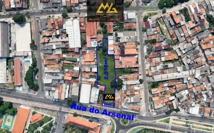 Terreno com 2.316m² próximo ao Portal da Amazônia