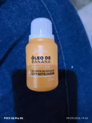 Óleo de banana